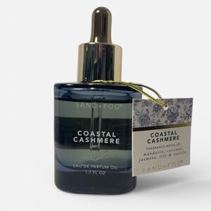 Sand + Fog ”Coastal Cashmere” Scented Body Oil 1.7 fl oz NWT **